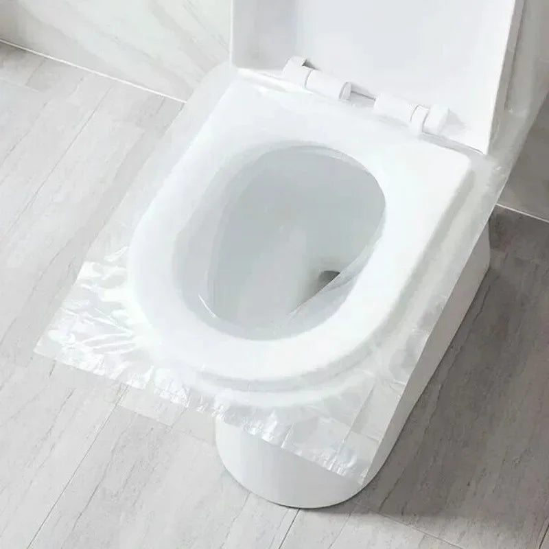Disposable Bathroom Accessories Toilet Toilet SeatS Cover Seats Travel Stickers Portable Cushion Paper Maternal Non-woven Fabric Peaceful Pleasures Health and Wellness