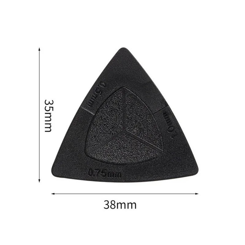 Guitar Triangle Pick ABS 3-in-1 Multifunctional Electric Multipurpose