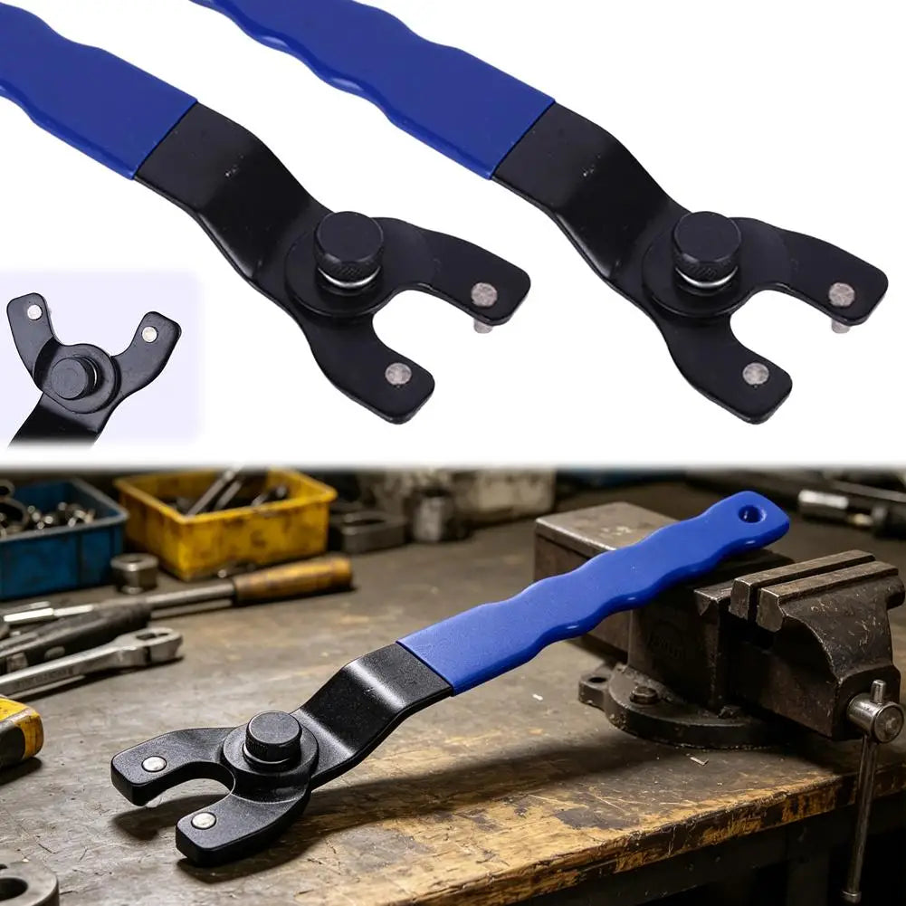 Adjustable Two-Claw Angle Grinder Wrench | Hub Axle Remover