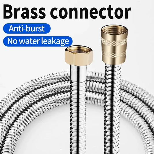 Stainless Steel Flexible Shower Hose – 1.5M, 2M or 3M Shower Hose Oasis Select