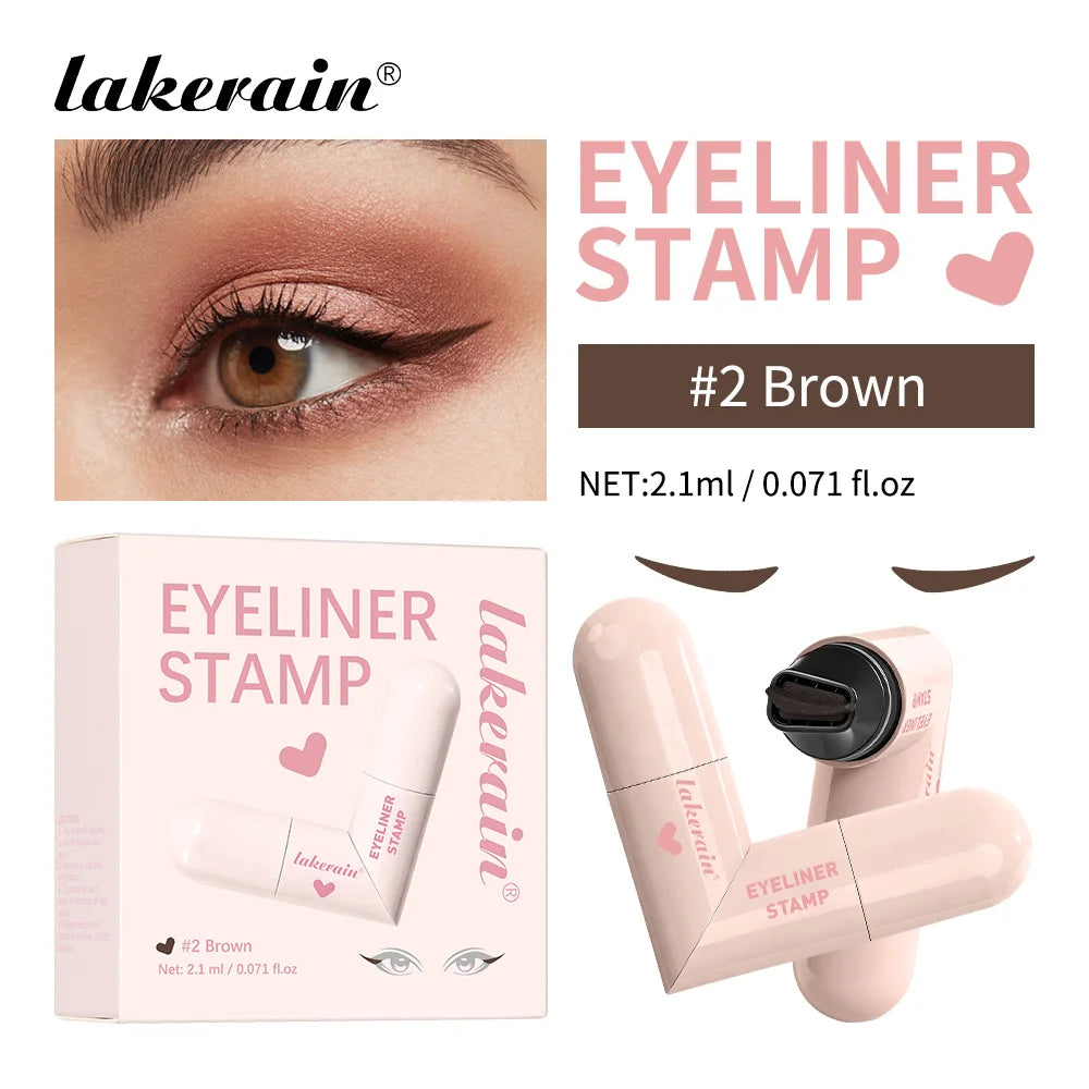 super quick eyeliner waterproof fast drying, durable, smooth and easy to color, creating natural eye makeup eyeliner stamp Peaceful Pleasures Health and Wellness brown