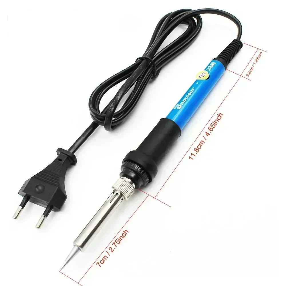 Cautin Pencil Tip Welder Welding Heating Tools. Soldering Iron 220v Solder 60W 80W Soldering Iron Repair Tool UR Plug Equipment Peaceful Pleasures Health and Wellness