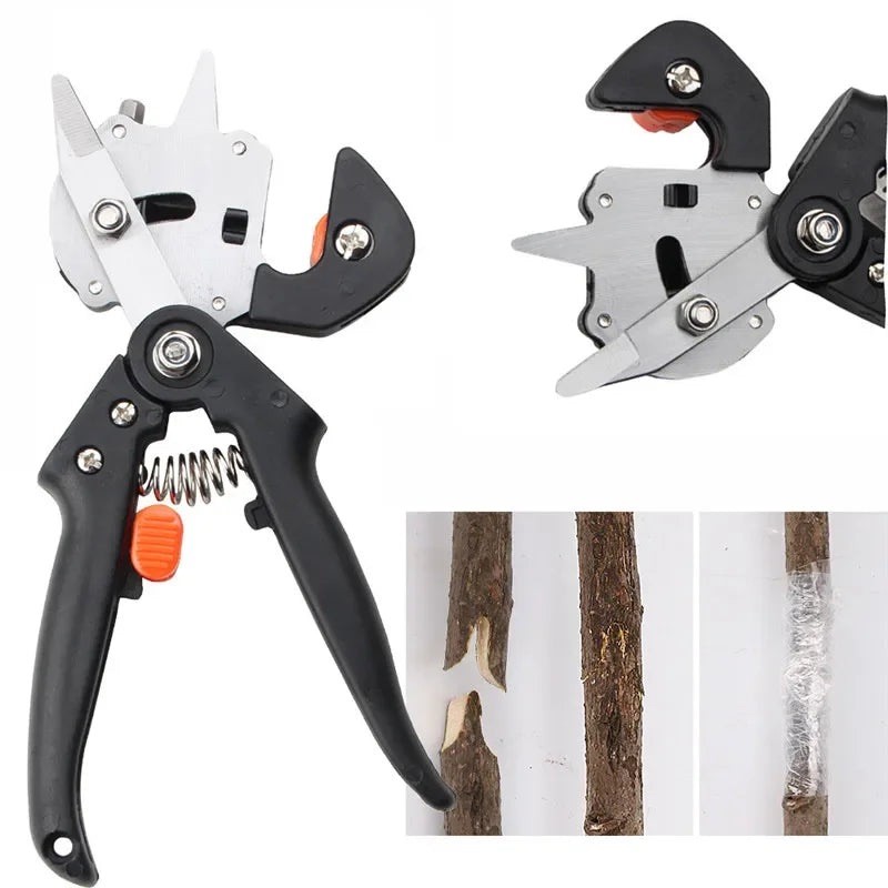 Multi-functional Garden Trimmer Pruning Seedlings Grafting Scissors Fruit Tree Grafting Machine Portable Gardening Tools Peaceful Pleasures Health and Wellness
