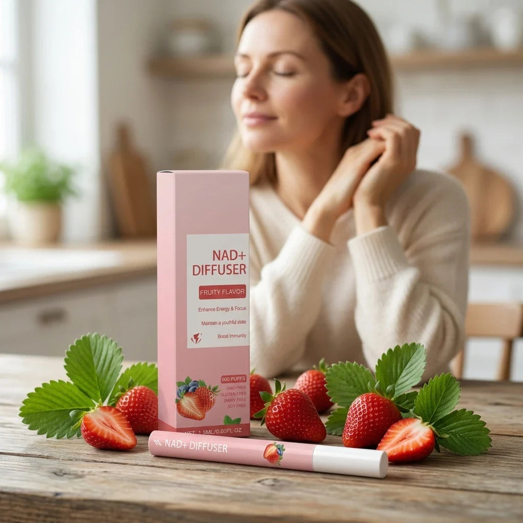 NAD+ Herbal Energy Diffuser Stick – Focus, Immunity & Vitality