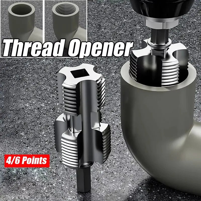 Pvc Pipe Threader Round Die 4 6 Points Ppr Water Internal Thread