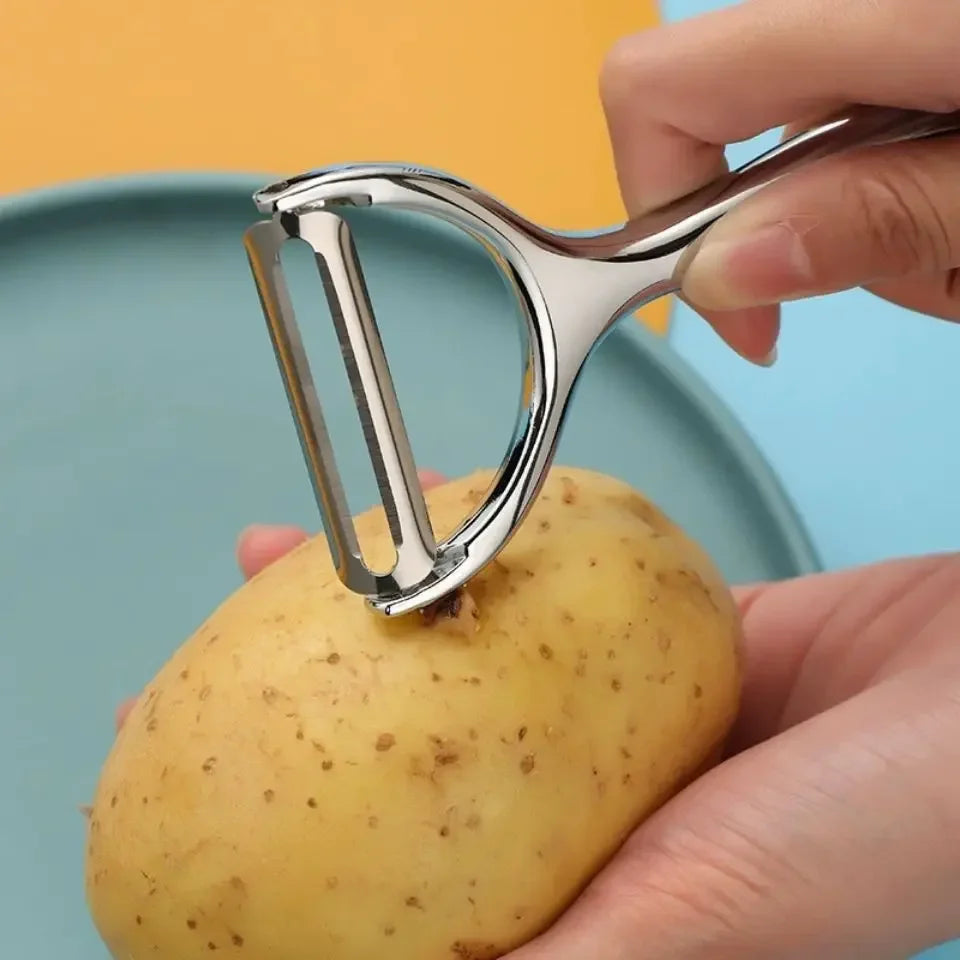 Stainless Steel Vegetable Peeler – Multi-Function Potato Peeler