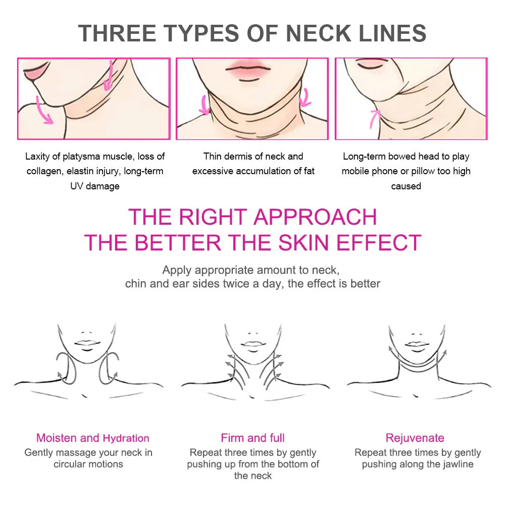 SUYARUN Triple Lifting Neck Cream – Collagen, Retinol & Hyaluronic Acid