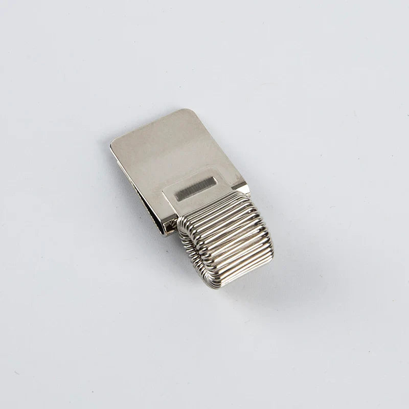 Metal Spring Pen Holder Pocket Clip – 1/2/3 Holes