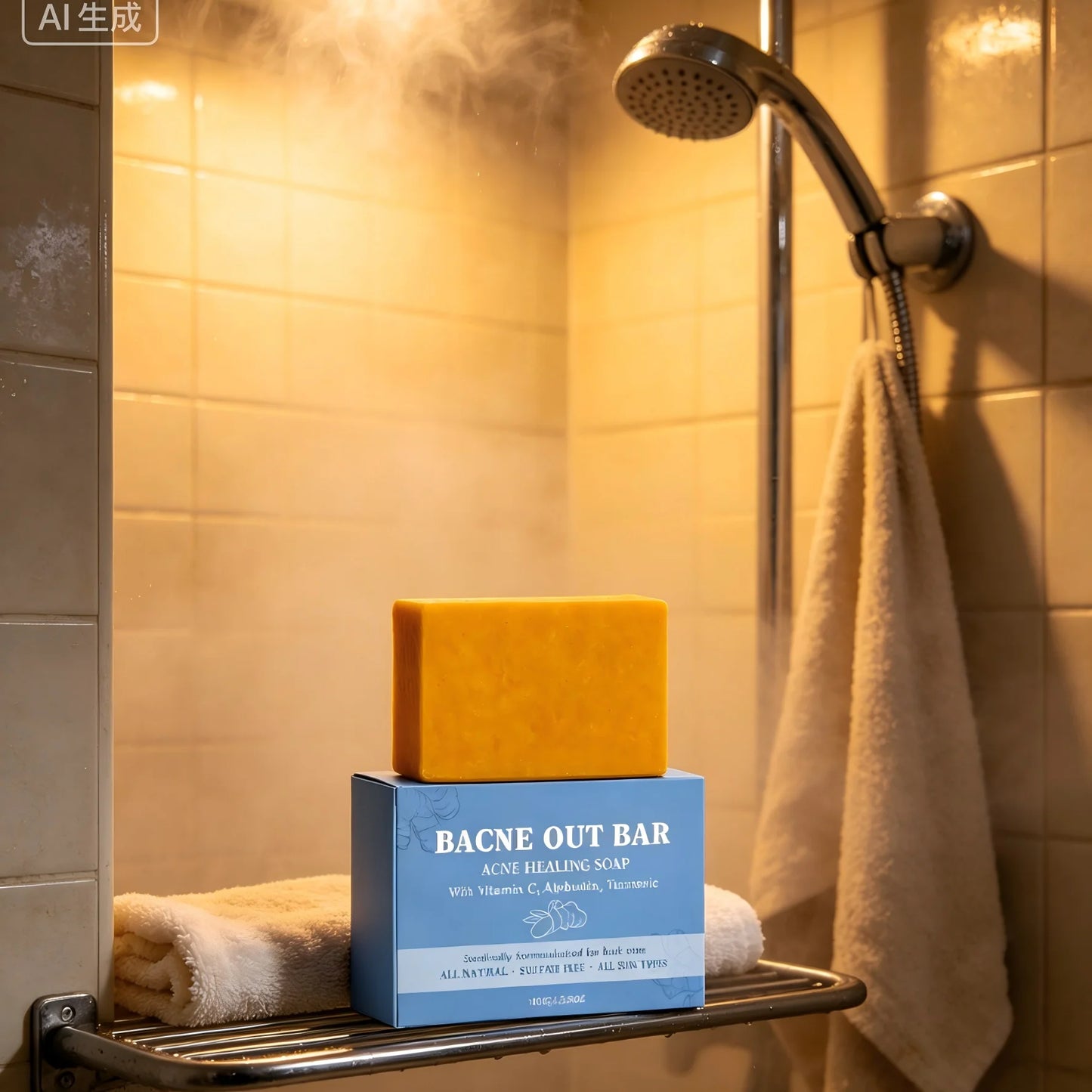 Body Clarifying Soap – Salicylic Acid, Vitamin C & Turmeric 100g