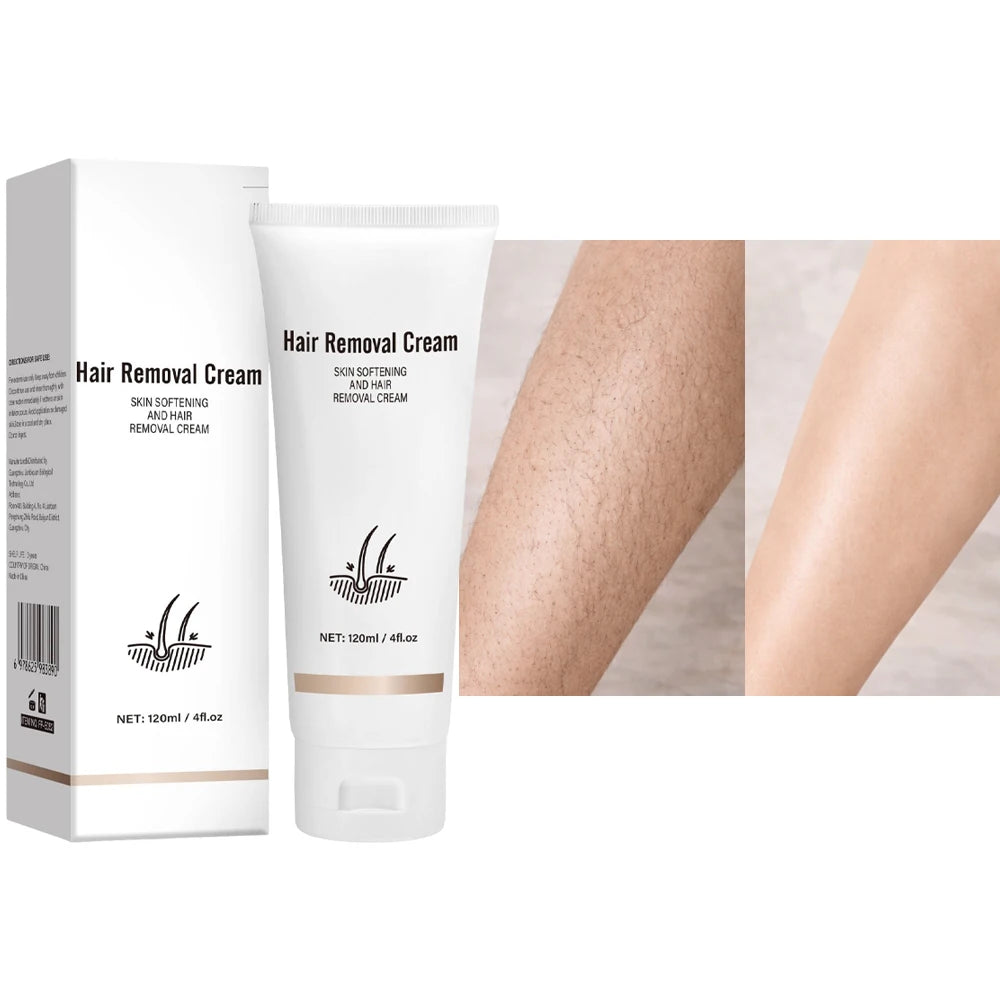 120ML Hair Removal Spray Hair Growth Inhibitor Spray Painless Hair Reduction Permanently Inhibits Hair Growth Skin Silky Smooth Peaceful Pleasures Health and Wellness
