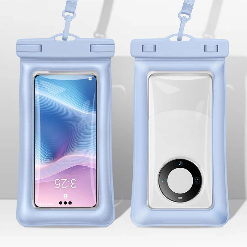 IPX8 waterproof mobile phone bag transparent pouch for swimming bag phone waterproof case underwater phone case waterproof pouch Peaceful Pleasures Health and Wellness