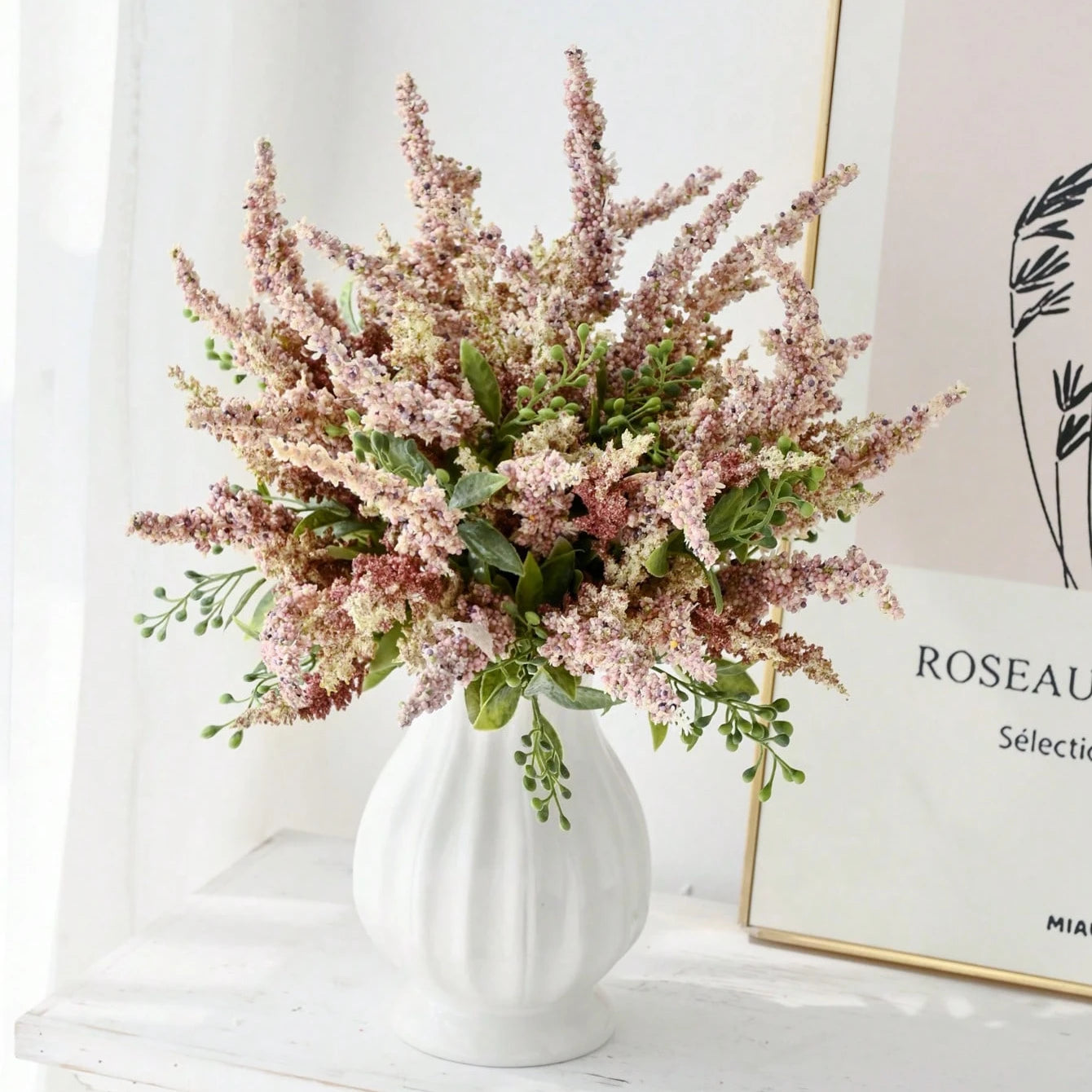Silk Artificial Rose Bouquet – Wedding, Home & Garden Decor
