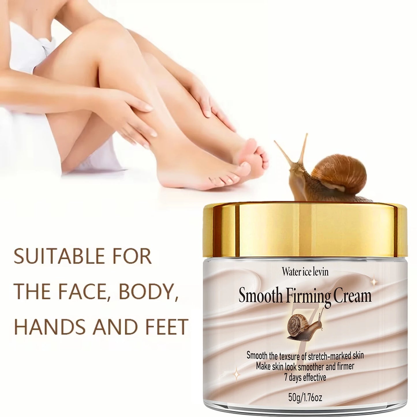 Snail Retinol Firming Cream | Collagen & Shea Butter 50g