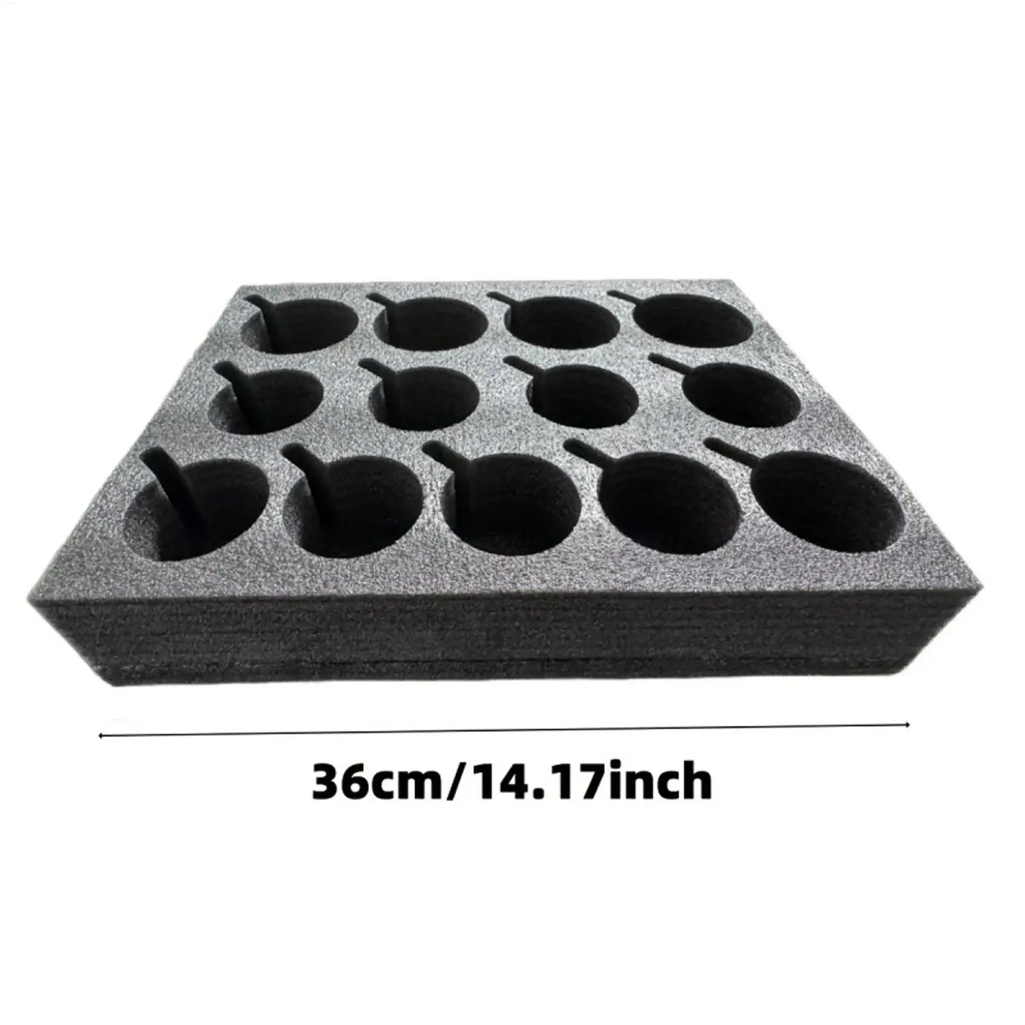 13-Slot Foam Cup Holder Tray for RV, Camper & Caravan