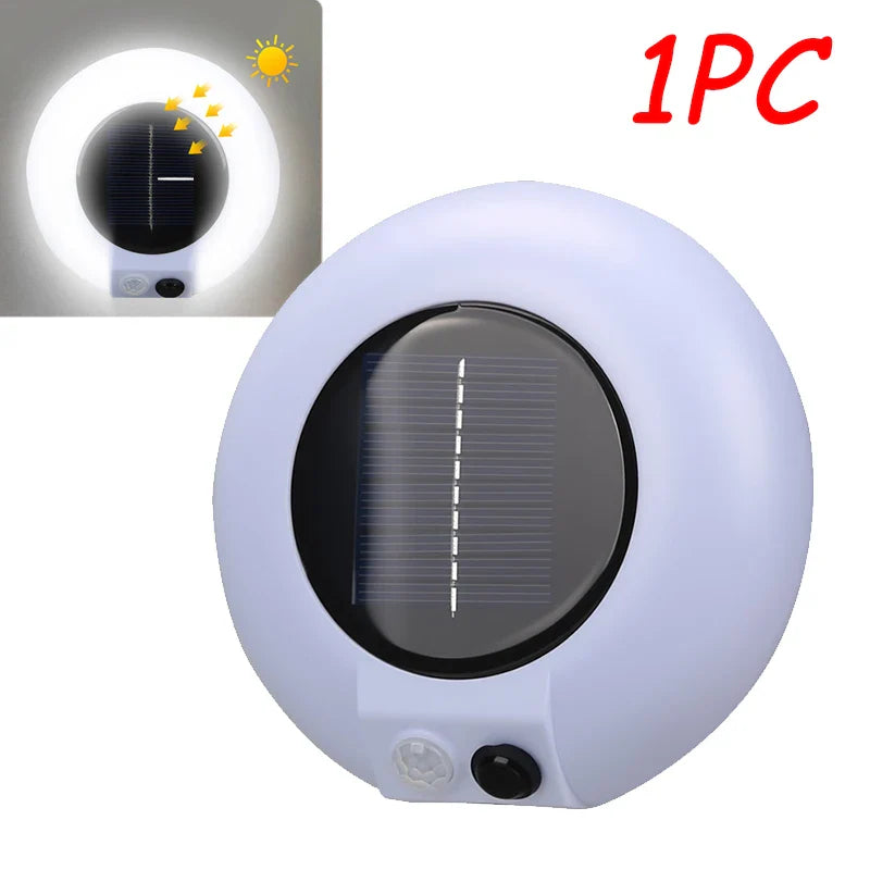 20 LED Solar Motion Sensor Wall Light | IP65 Outdoor Garden