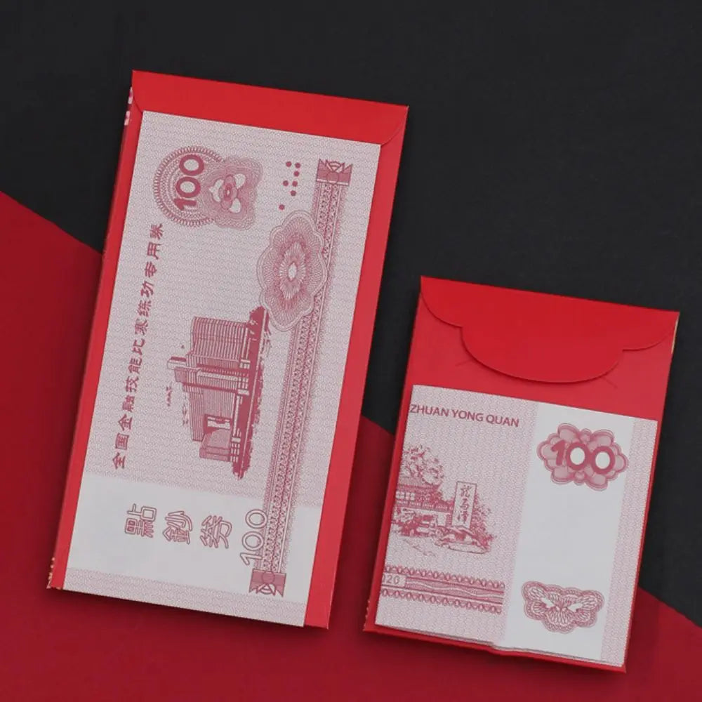Cute Antiquity Lucky Cat Red Envelope Rectangular Colorful Lucky Money Bag Thickened Red Packet Kids Peaceful Pleasures Health and Wellness