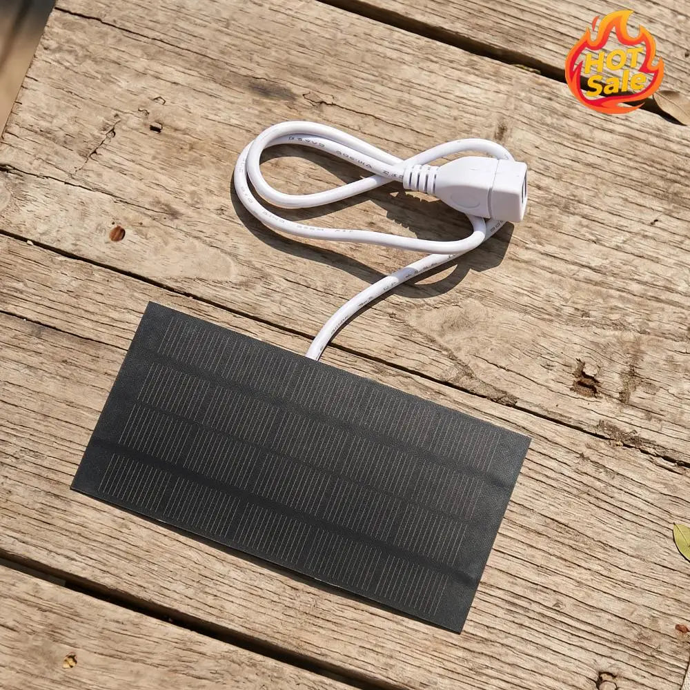 VODOOL 1.2W Portable Solar Panel Charger – Camping & Hiking
