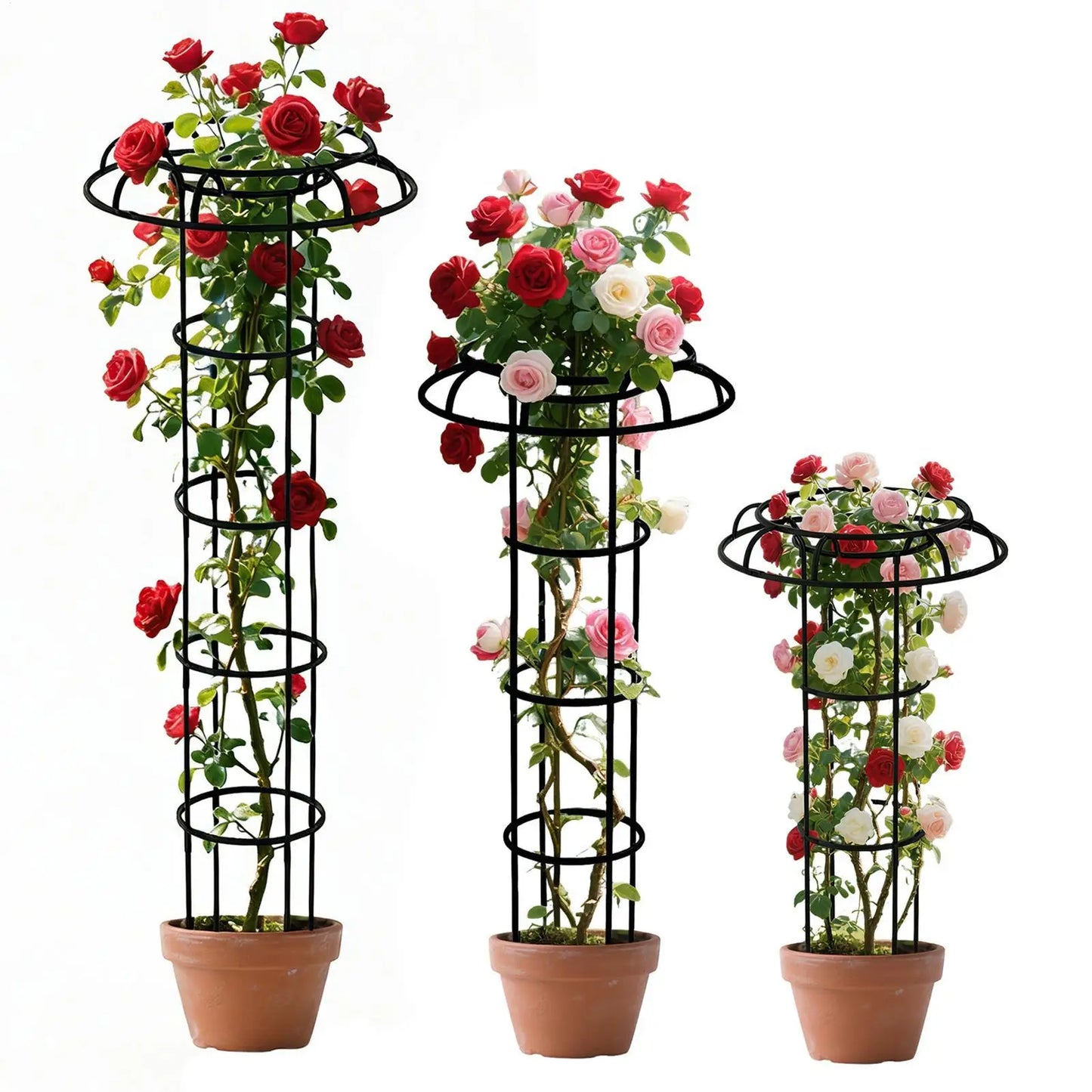 Umbrella Tower Garden Trellis for Climbing Plants – 3 Sizes