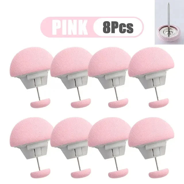 Mushroom Duvet Clips Anti-Slip Quilt Holder Buckles 4/8 Pcs