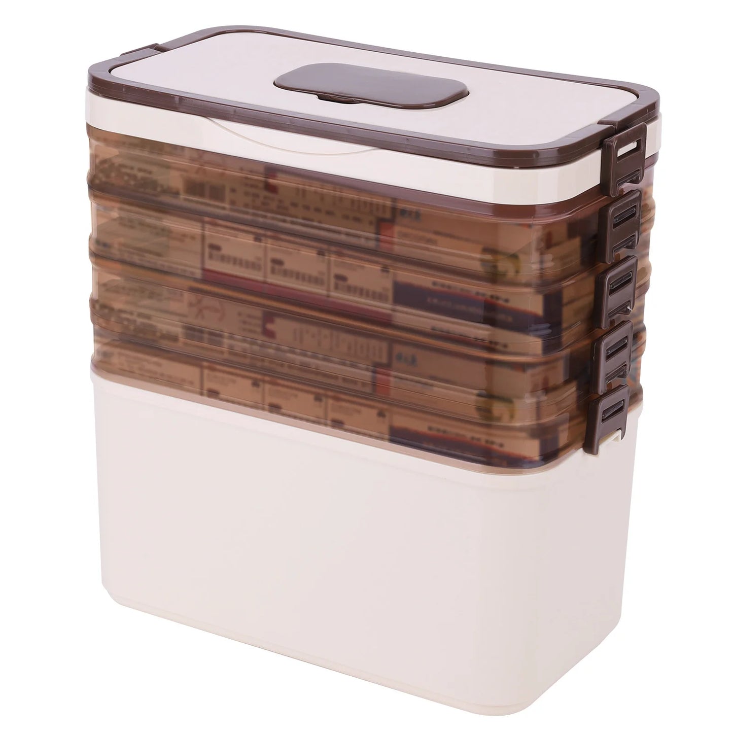 5-Tier Medicine Organizer Storage Box | Home Office School