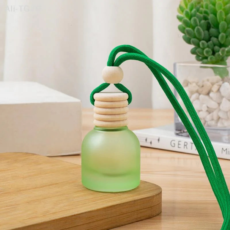 11ml Glass Car Aromatherapy Pendant Diffuser | Air Freshener Bottle