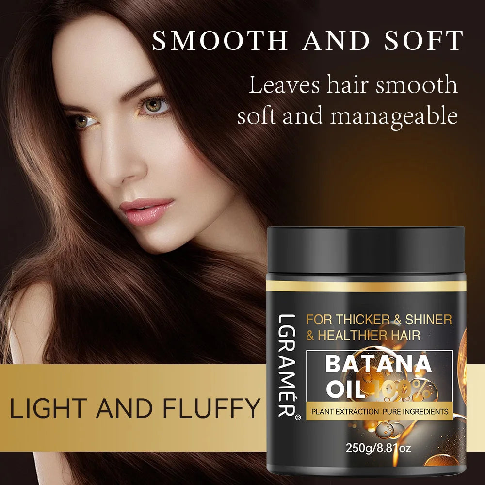 LGRAMER Batana Oil Keratin Hair Mask – Repair & Moisturize