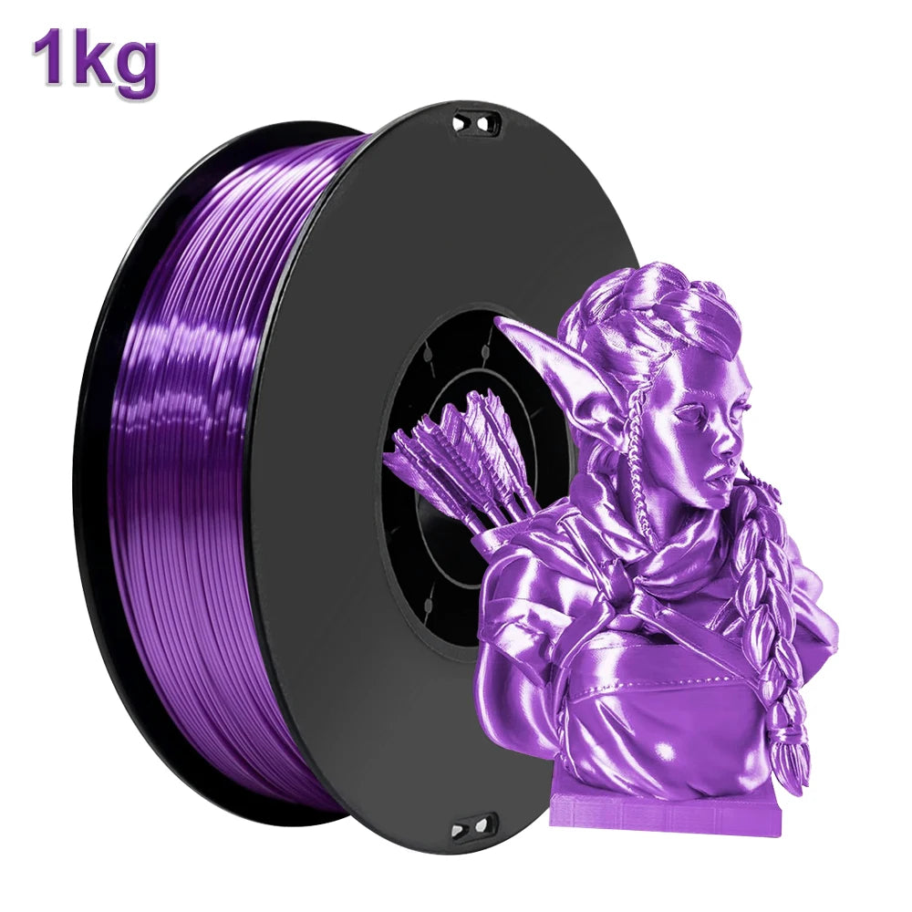 DINGSUN 3D Silk PLA Filament 1.75mm | 200g to 1kg Spool