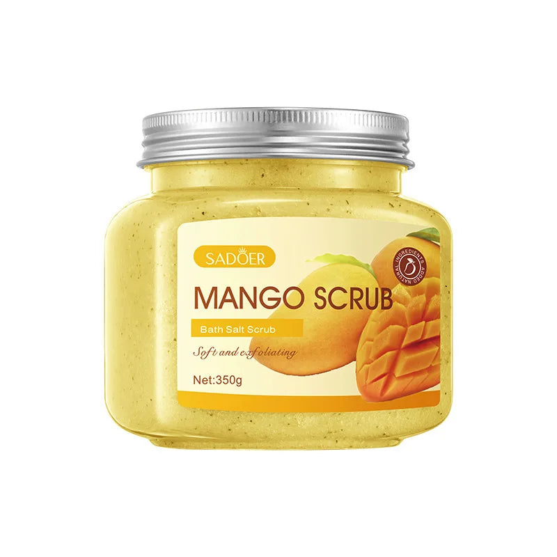 SADOER Fruit Bath Salt Scrub 350g – Exfoliate & Moisturize