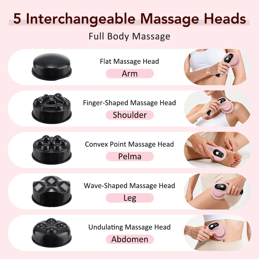 Wireless Body Contouring Massager Belly Fat Burning Waist Slimming Leg Cellulite Remover Massager Fitness Body Sculpting Machine Peaceful Pleasures Health and Wellness
