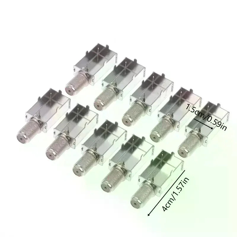 M Shielding Box IF 2414F Coaxial Cable Connector 5/10pcs Coaxial Cable Connector Peaceful Pleasures Health and Wellness