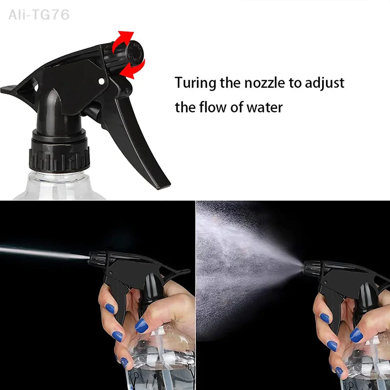 Adjustable Mist Spray Bottle 250ml/500ml | Salon & Home