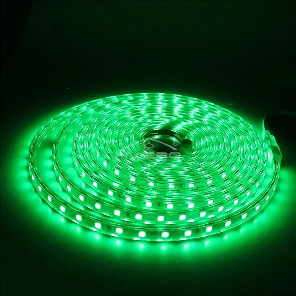 HVIERO 1M IP67 Waterproof 5050 SMD LED Strip Light 220V