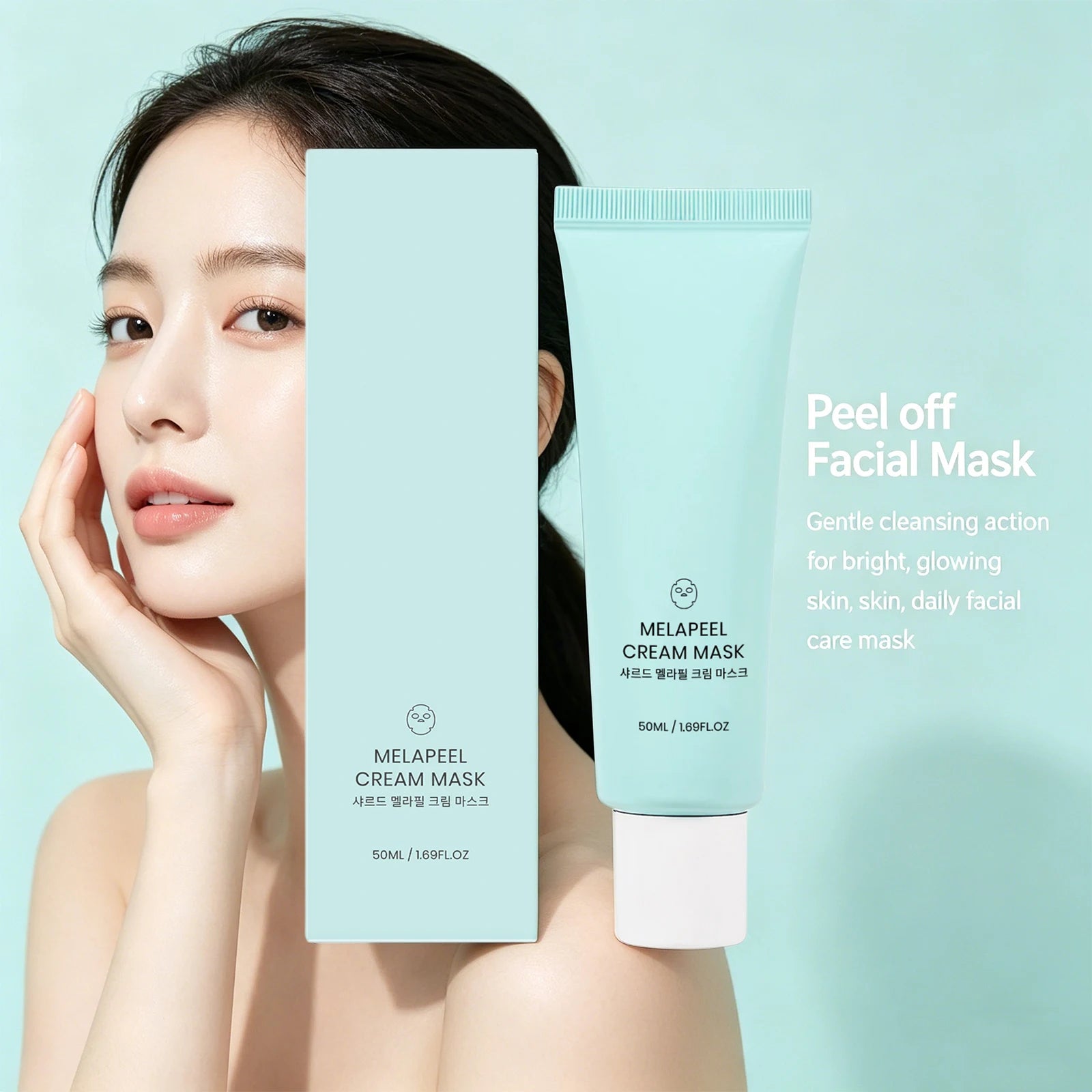 Peel-Off Mask Gentle Cleansing, Removes Blackheads Exfoliating Brightening & Radiant Glow Oil Control Firming Skin Facial Mask Peaceful Pleasures Health and Wellness
