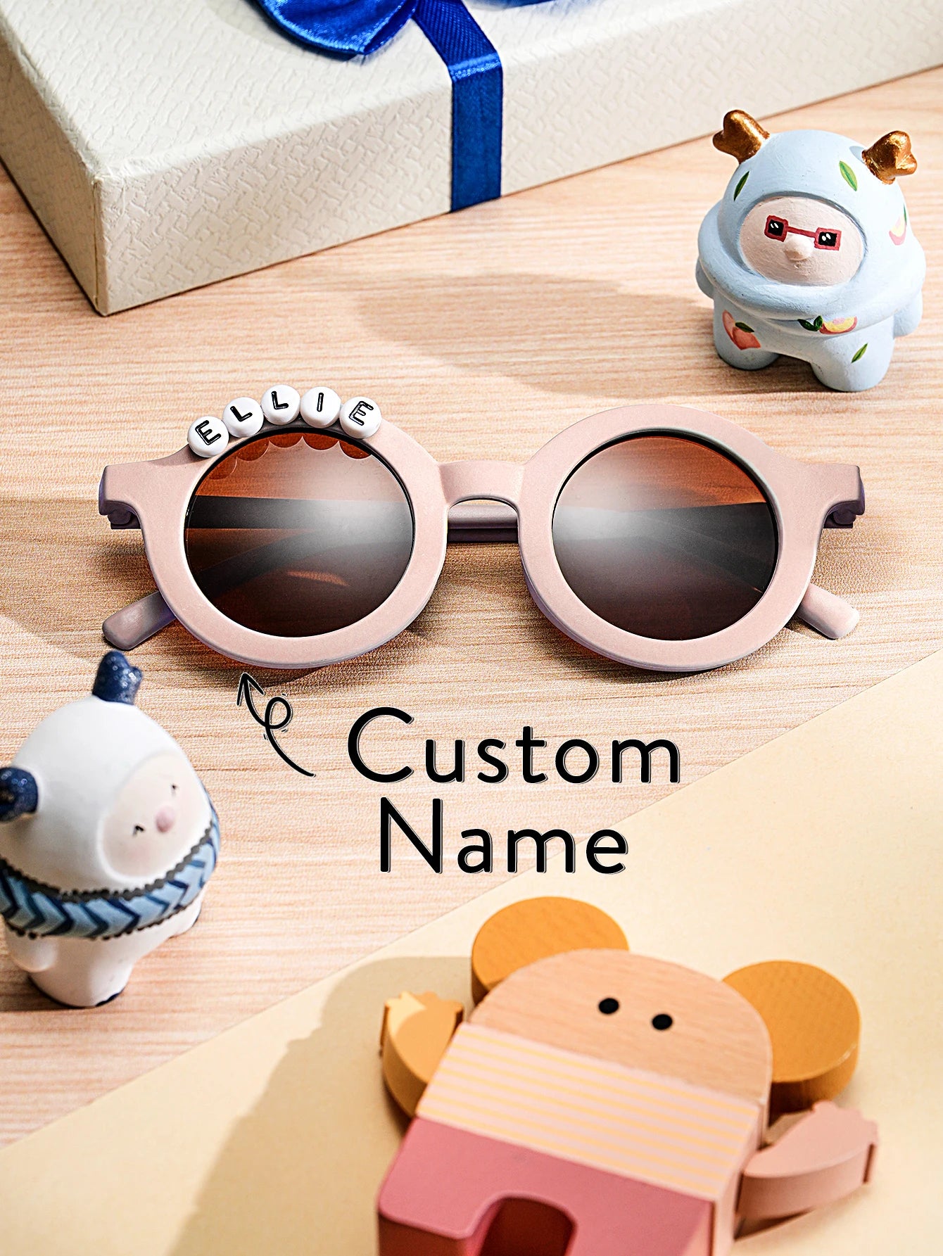 Custom Name Kids Party Glasses – Photo Prop & Birthday Favor