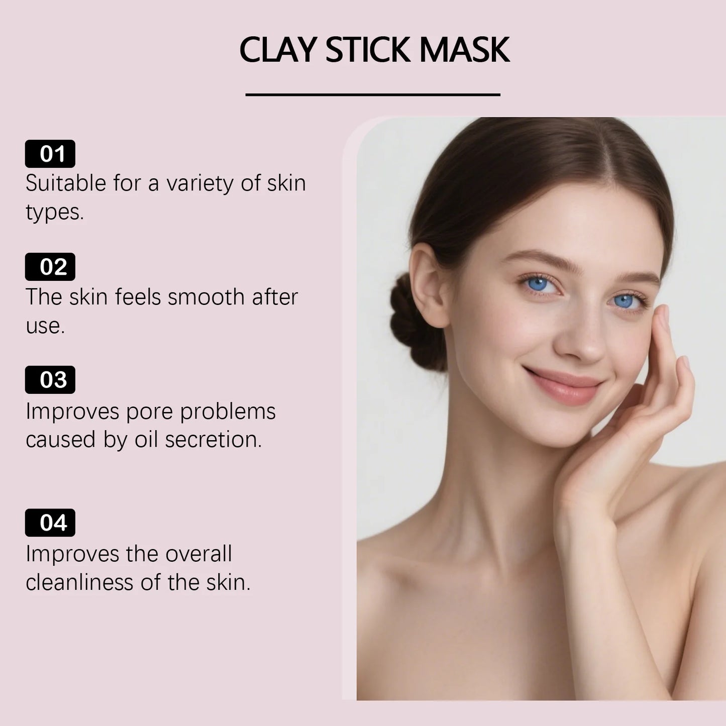 Centella Asiatica Clay Stick Mask – Pore & Blackhead Cleanse