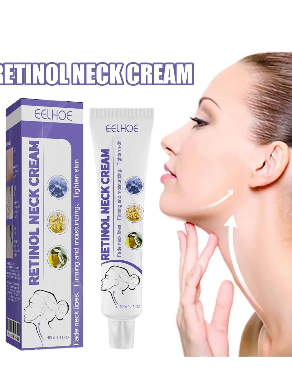 Retinol Neck Cream – Firming, Lifting & Anti-Aging | 40g
