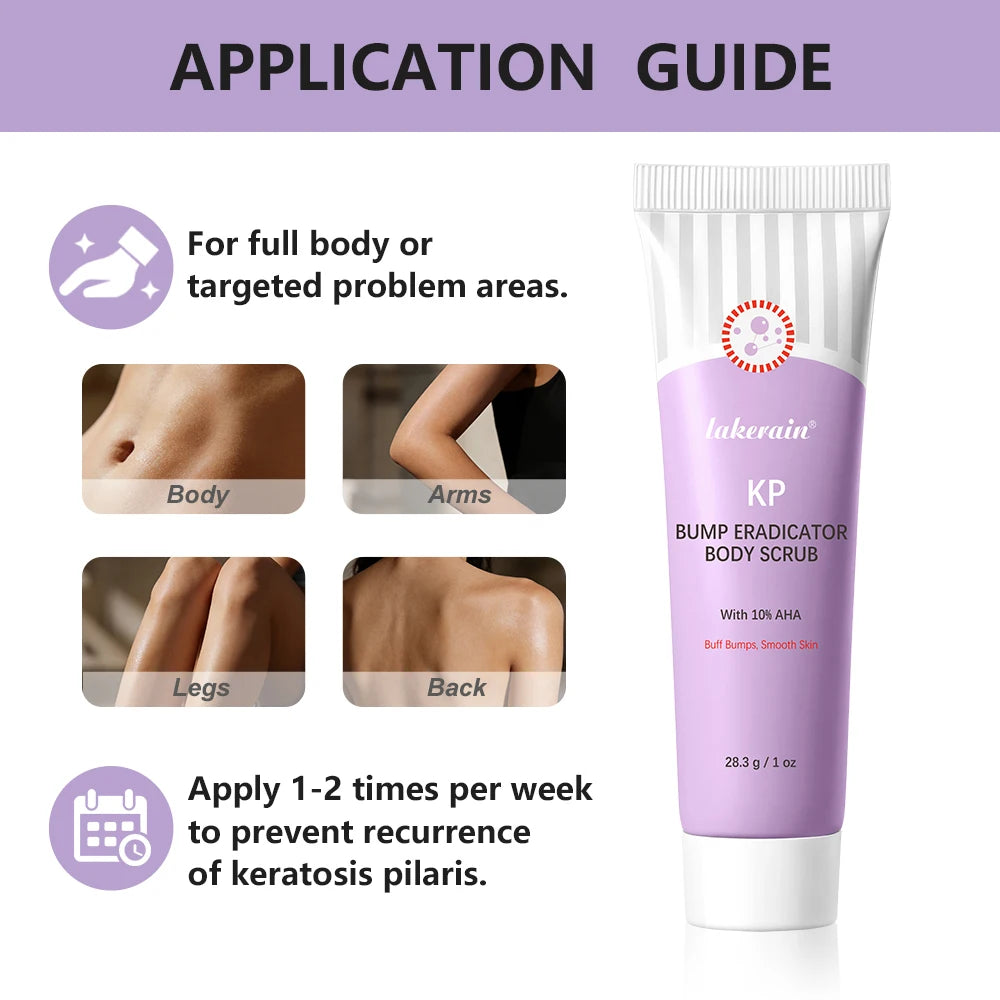 Bump Eradicator Body Scrub Smooth Soothed Brighten Skin Deep Moisturizing Formula Improve Rough Skin Gentle Remove Dead Skin Peaceful Pleasures Health and Wellness