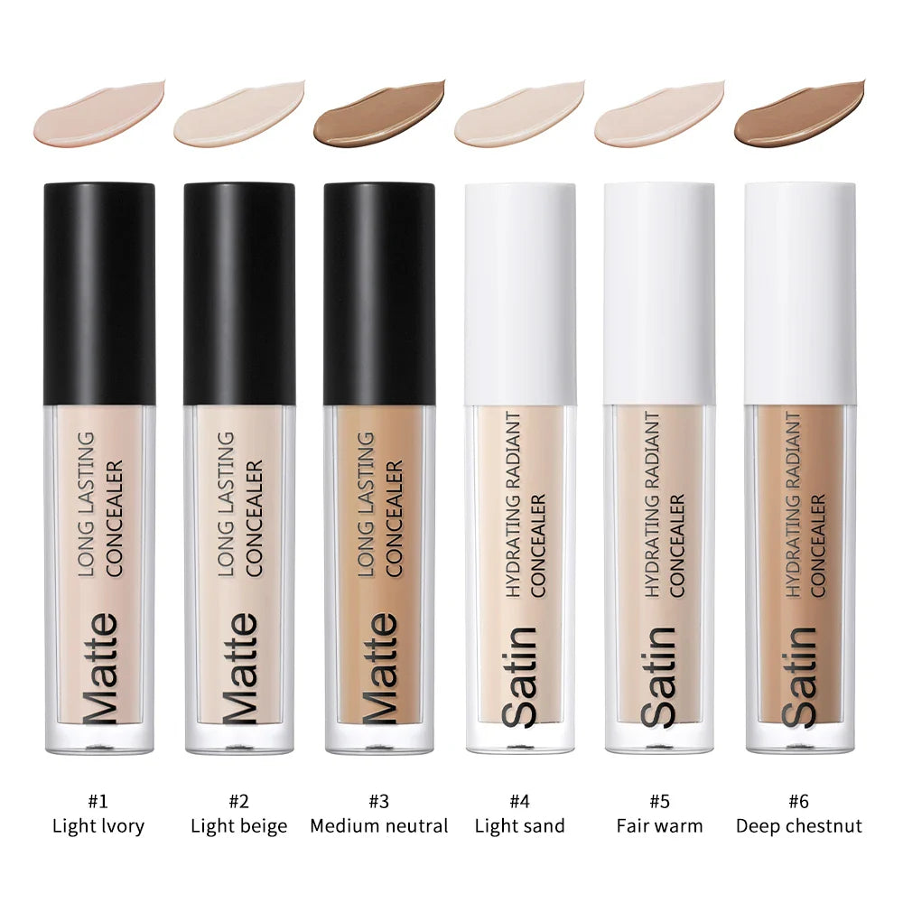 ibcccndc Full Coverage Matte Concealer | 6 Shades 6ml