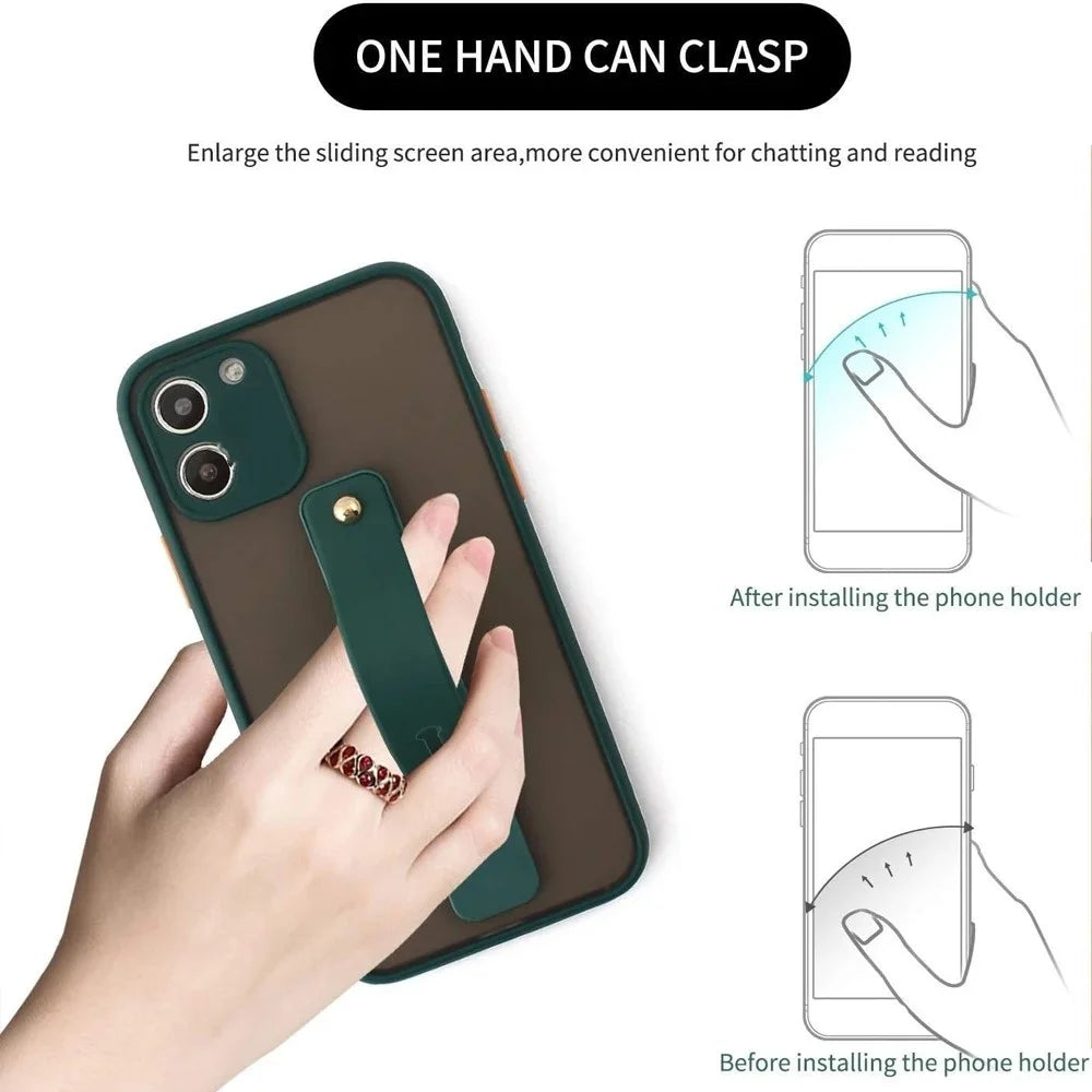 Silicone Phone Finger Ring Grip Holder & Stand – Universal