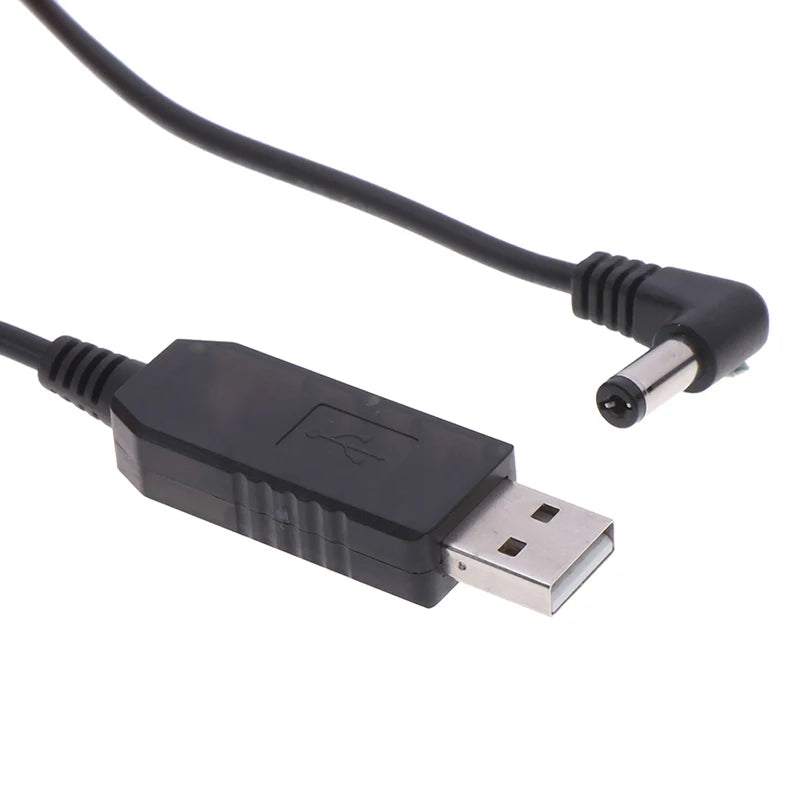 High Quality USB DC 5V To DC 9V 12V Step Up Cable 2.1x5.5mm Jack Connector Converter Wire Peaceful Pleasures Health and Wellness