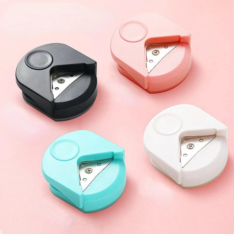 circle cutter button maker Corner round machine corner punching portable paper cutter card photo cutting Peaceful Pleasures Health and Wellness