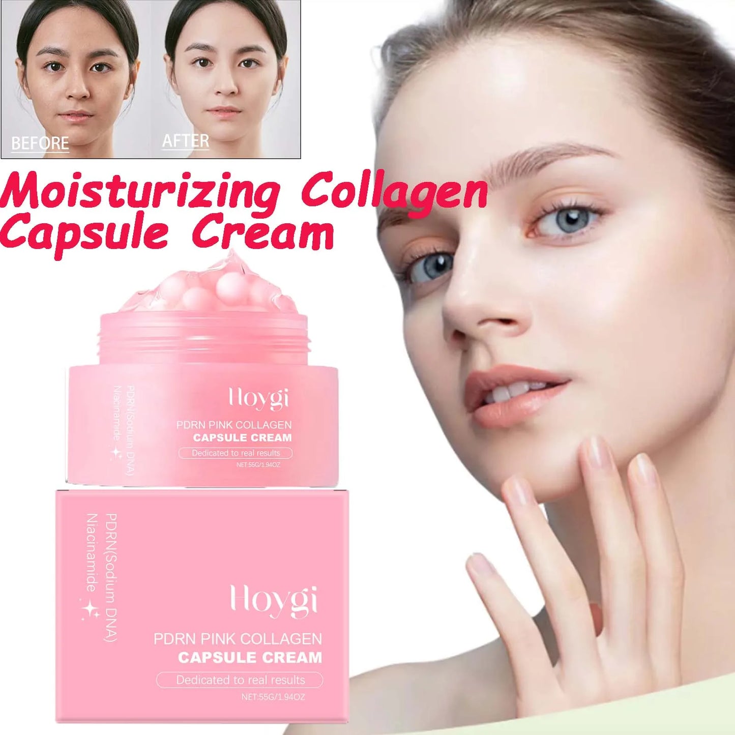 Collagen Capsule Cream – Hydrating, Firming & Brightening