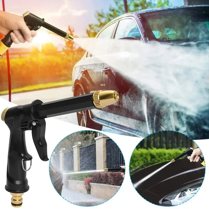 Garden Hose Accessories Hose Nozzle Courtyard Watering Water Gun High Pressure Car Wash Sprinkler Home Gardening Tools Foam Pot Peaceful Pleasures Health and Wellness