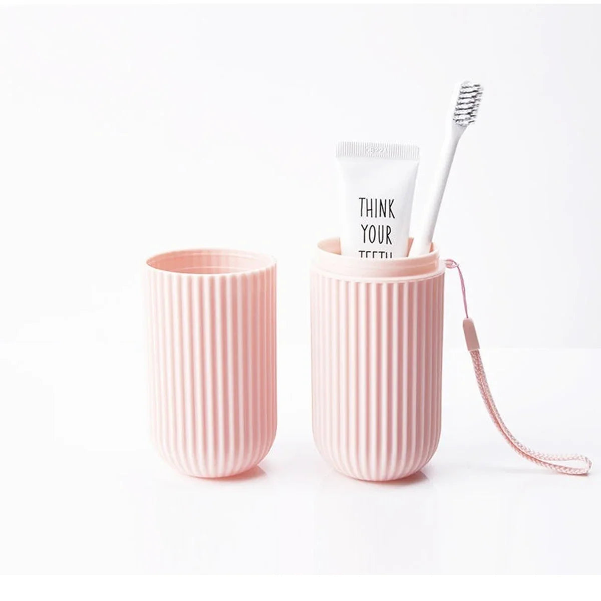 Portable Toothpaste Toothbrush Protect Holder Case Travel Camping Storage Box Protect Toothbrush Toothpaste from Dirt and Damage Peaceful Pleasures Health and Wellness
