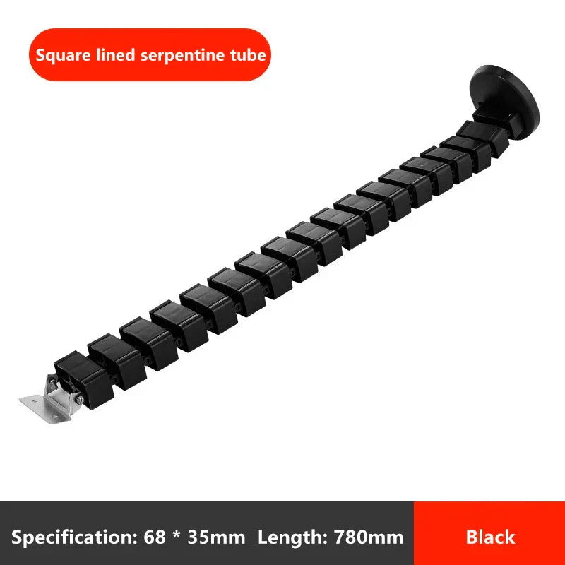 78cm Wire Spine Cable Sleeve – Under Desk Cord Organizer