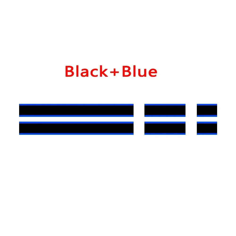MINI Cooper Hood Trunk Vinyl Stripe Decal | Matte & Glossy Black