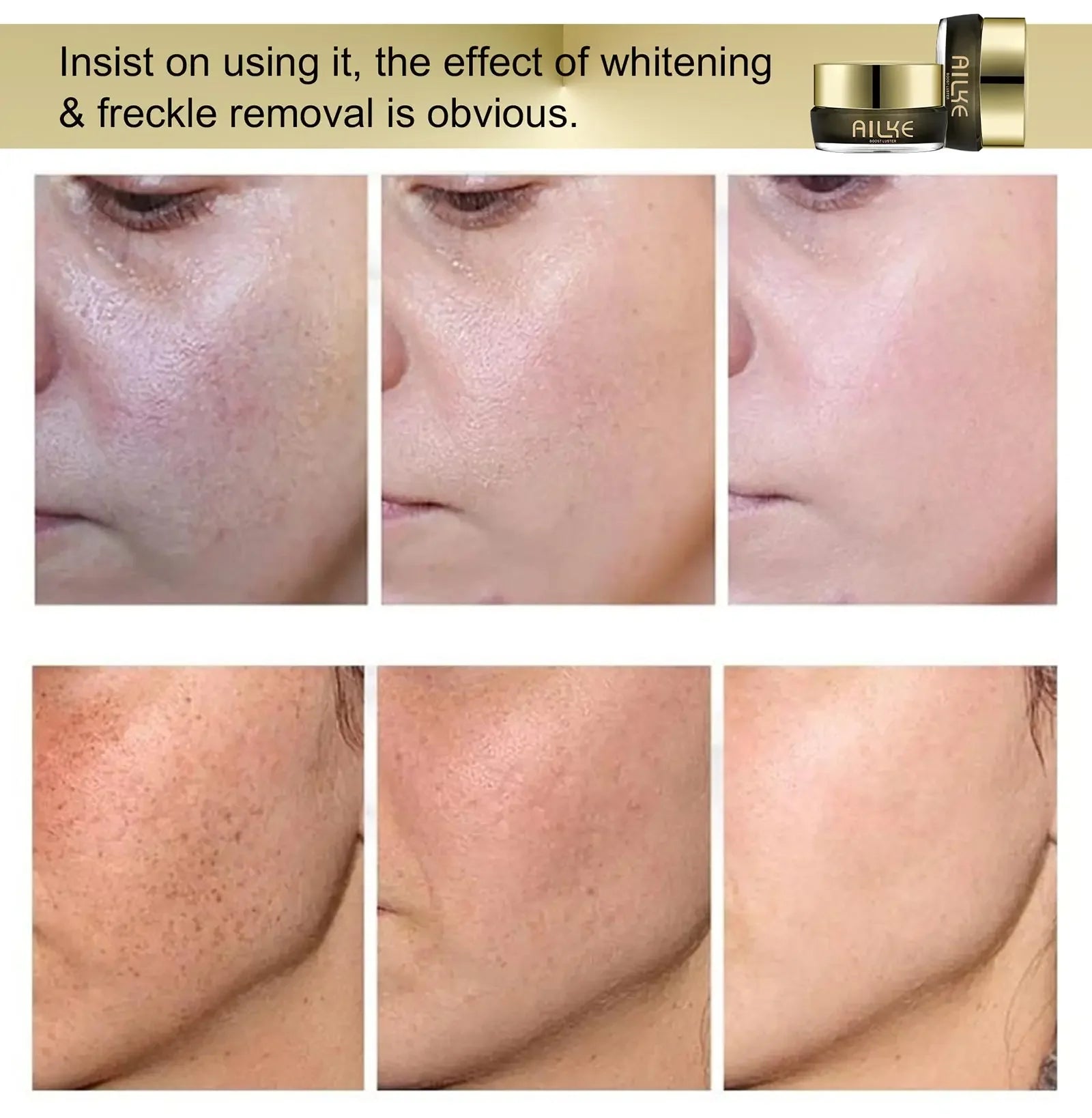 AILKE Whitening Face Cream with Collagen & Glutathione – Day & Night Peaceful Pleasures Health and Wellness