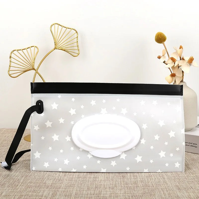 EVA Baby Wet Wipes Bag | Portable Refillable Stroller Holder
