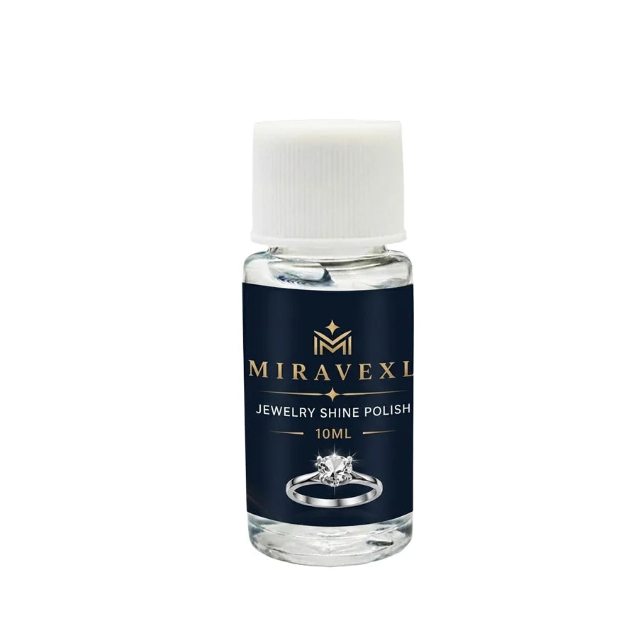 MIRAVEXL Gold & Silver Jewelry Cleaner Polish Solution 10ml