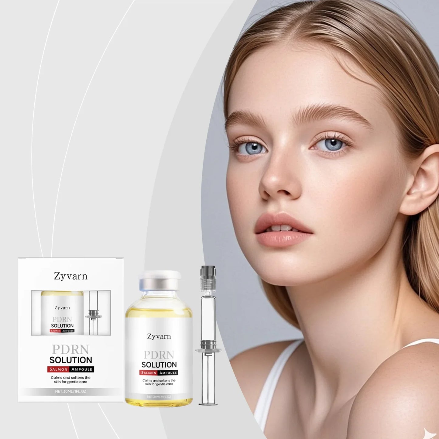 Salmon Ampoule Essence – Hydrating & Moisturizing Face Serum